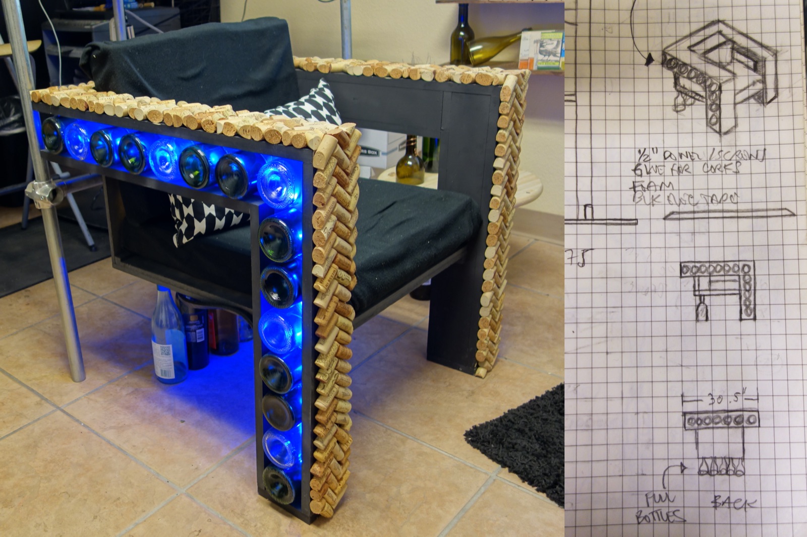 LED Chair — Ray DelMuro